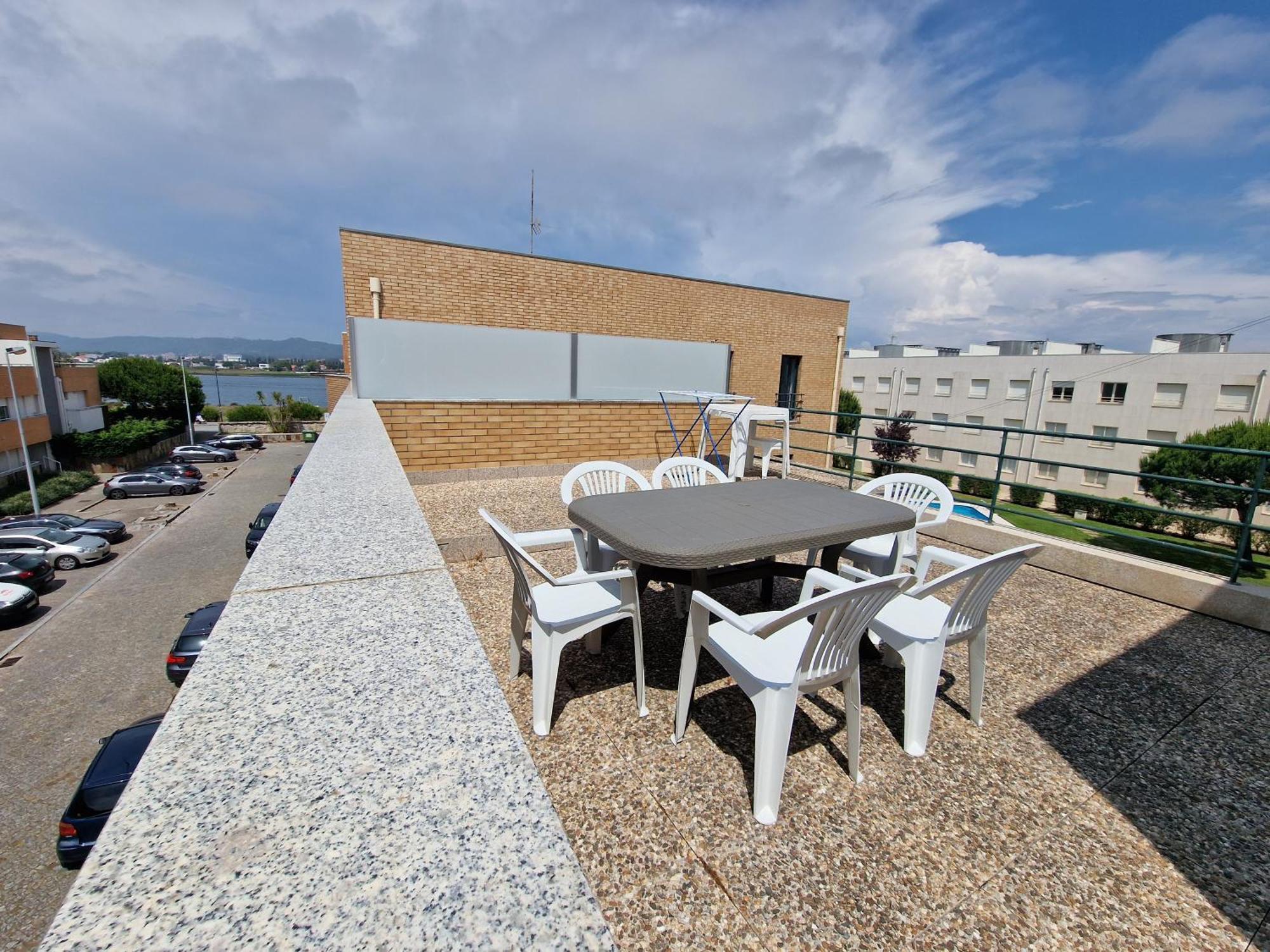 T3 Com Terraco A 500M Da Praia De Ofir Fão Exterior photo