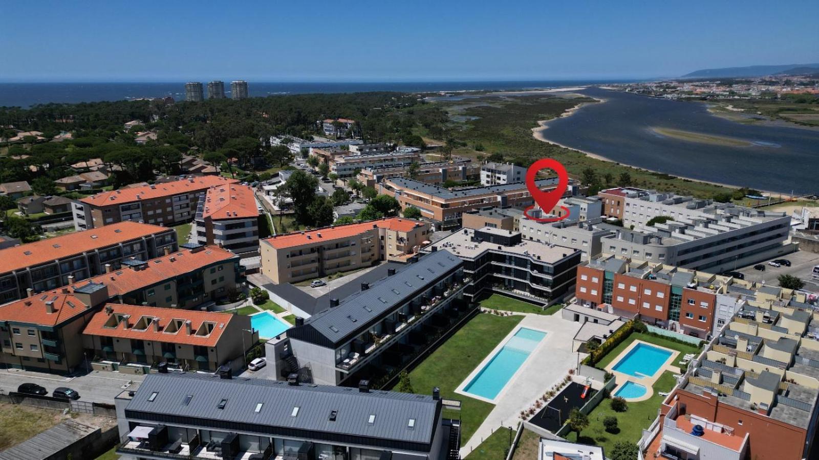 T3 Com Terraco A 500M Da Praia De Ofir Fão Exterior photo